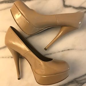 Brash | Shoes | Brash Size 7 Nude Platform High Heel | Poshmark